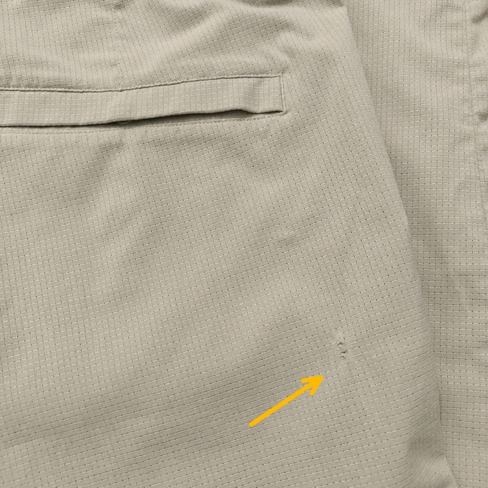Lululemon ABC Pant Relaxed Fit Casual Beige Textured Men's 32 Pre-Owned - Picture 12 of 12
